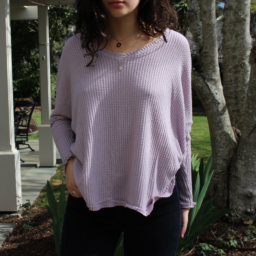 Out From Under Lavender long sleeve